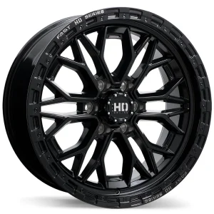 Fast HD – Muramasa – Black – 20″x9″ 0mm – All weather Wheels – F276-2090-83BH+00C780